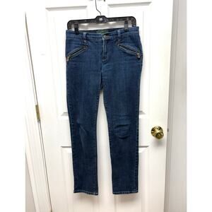 Lauren Ralph Lauren Jeans, Zip Pockets, Dark Wash, Women's Size 2
